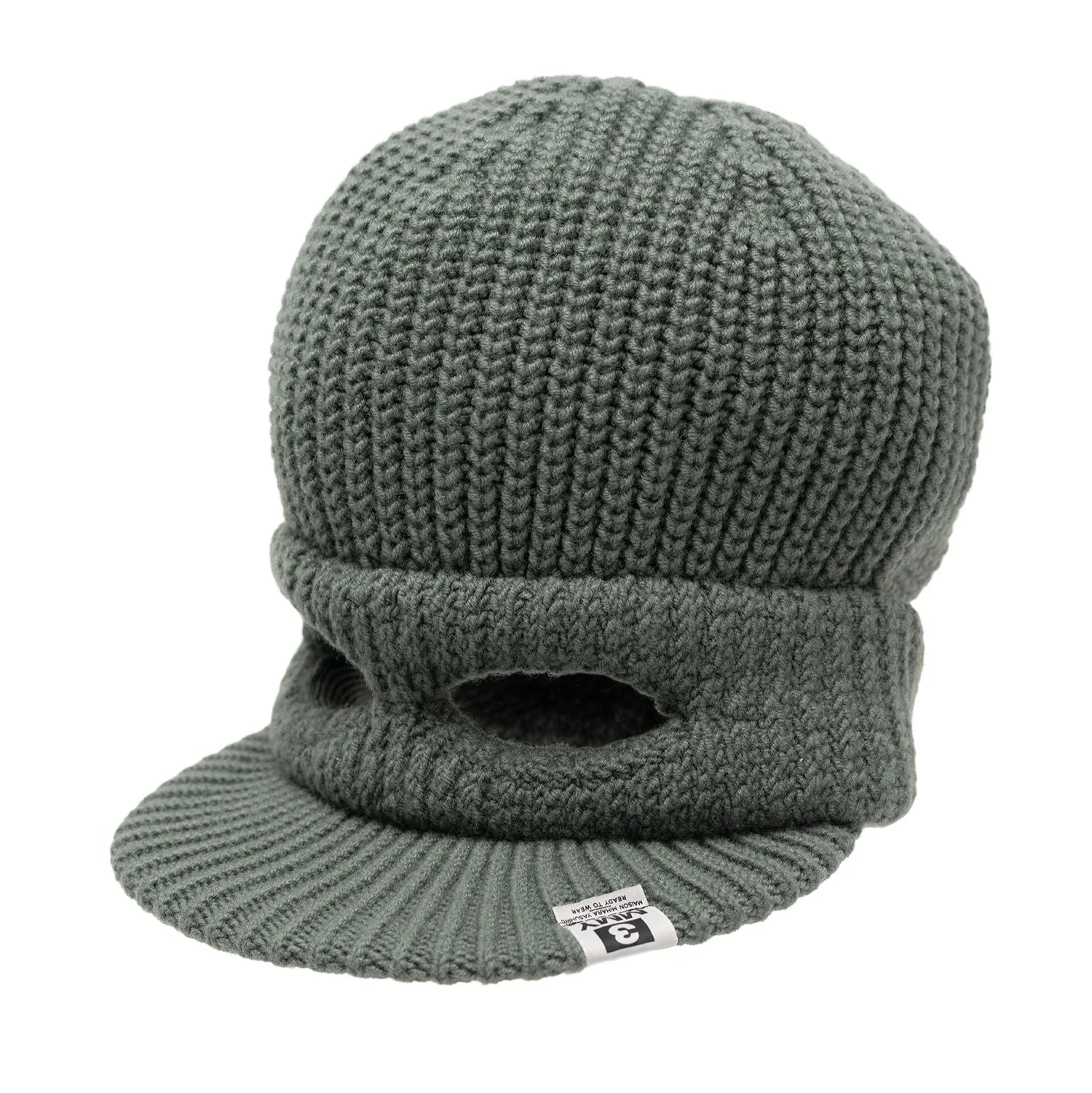Masked Visor Knit Cap - Image 3