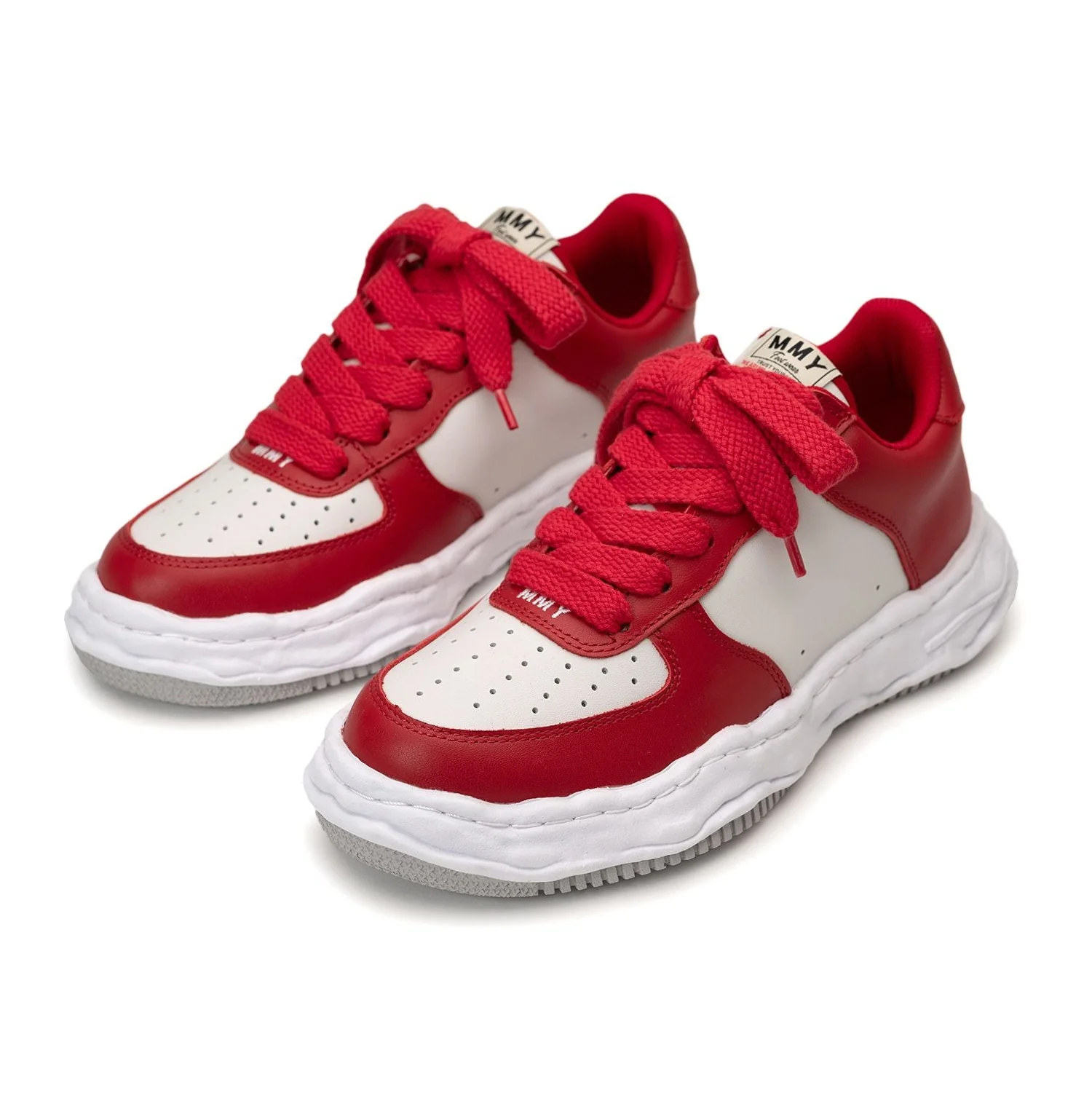 "WAYNE" OG Sole Leather Low-top Sneaker - Image 4