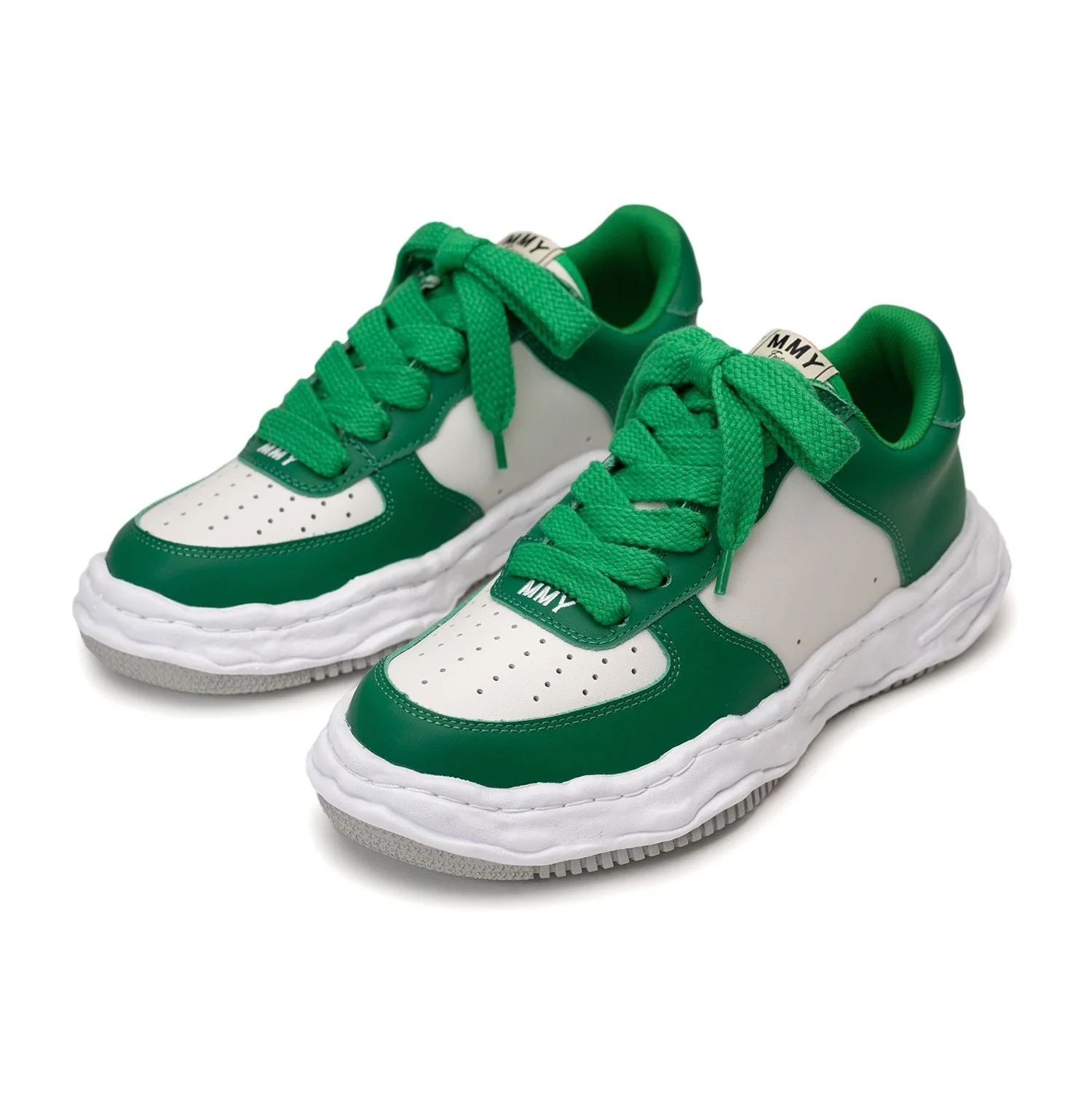 "WAYNE" OG Sole Leather Low-top Sneaker - Image 6